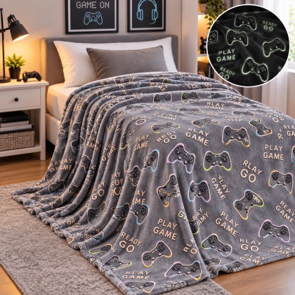 fleece-blanket-fluorescent-playgame-gkri-mia-home-150x200cm